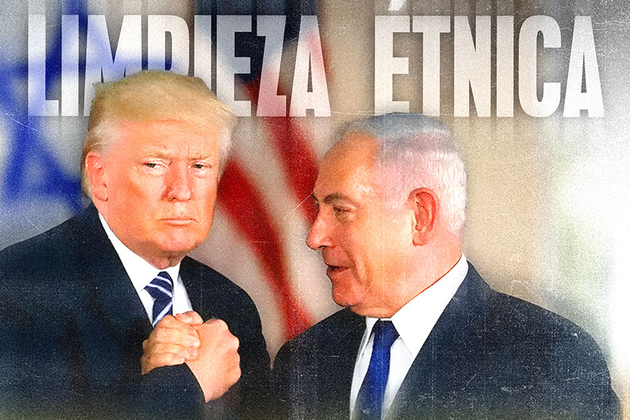 Genocídio sionista em Gaza: Trump copia Hitler e propõe limpeza étnica total