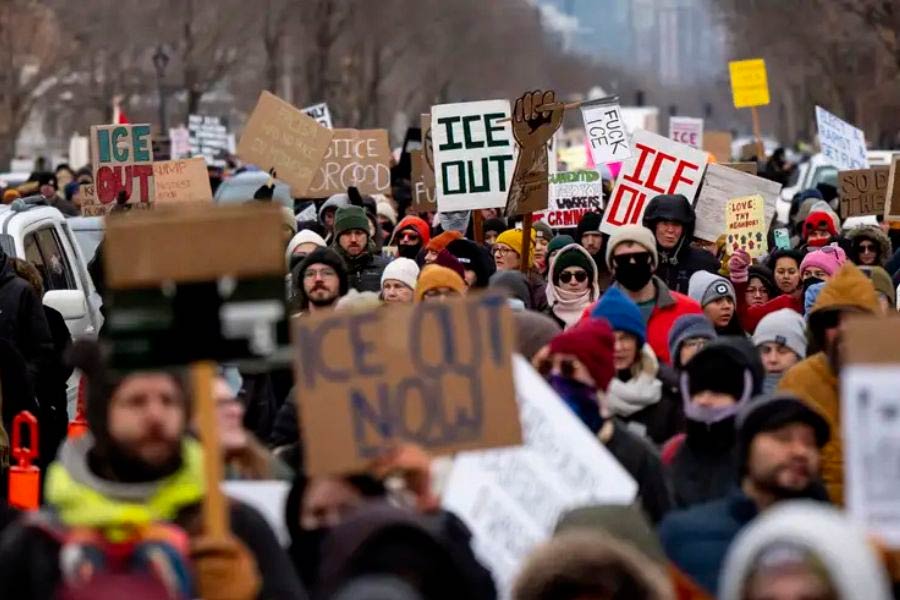 A greve geral de 23 de janeiro no Minnesota contra o ICE mostra o caminho